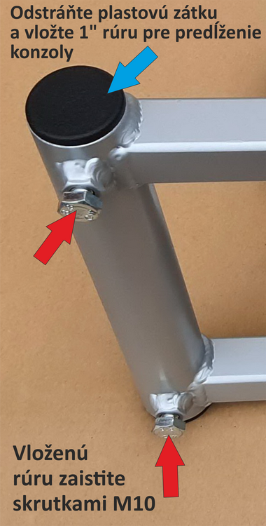 Konzola na kom�n UNI 2 pred�enie